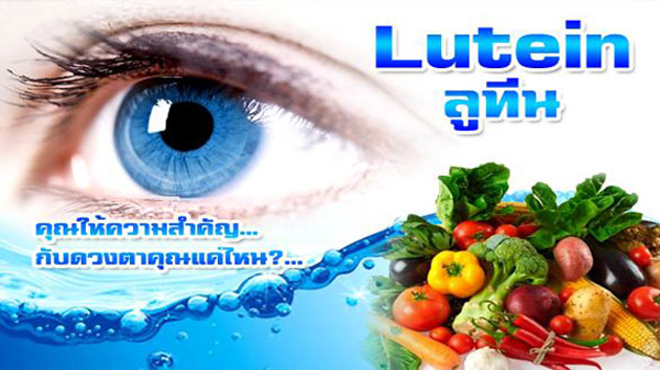 อาหารเสริมบำรุงดวงตา วิตามินลูทีนและซีแซนทีนแคปซูล