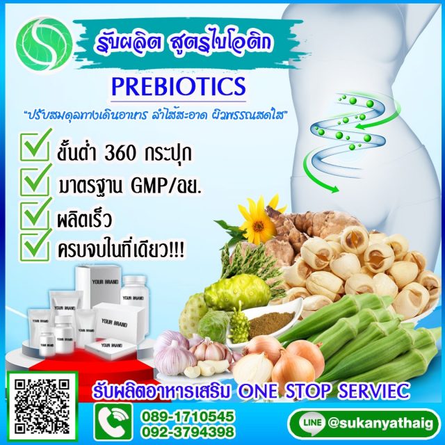 พรีไบโอติกส์ Prebiotics