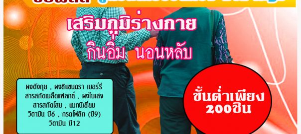 รับผลิตอาหารเสริมวัยทอง
